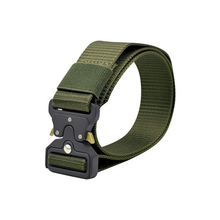 画像をギャラリービューアに読み込む, タクティカルベルト　メンズ　ベルト 　カジュアル　穴なし　ナイロン　おしゃれ　125cm　かっこいい　オートロック　 120cm以上　4cm　3cm以上　 ガチャベルト

