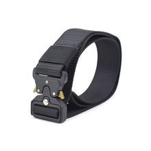 画像をギャラリービューアに読み込む, タクティカルベルト　メンズ　ベルト 　カジュアル　穴なし　ナイロン　おしゃれ　125cm　かっこいい　オートロック　 120cm以上　4cm　3cm以上　 ガチャベルト
