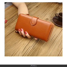 画像をギャラリービューアに読み込む, 財布　レディース　長財布 新品　大容量　３０代　４０代　使いやすい　大き目　シンプル　 小銭入れ 仕切り 女性 カード大容量　カード入れ
