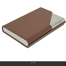画像をギャラリービューアに読み込む, 名刺入れ メンズ　レディース 　カードケース　カード入れ　おしゃれ　安い　30代　40代　50代　薄型　アルミ　ステンレス 　薄い　25枚　大容量
