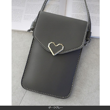 画像をギャラリービューアに読み込む, スマホポーチ　ショルダー　レディース　入れたまま操作　かわいい　 斜めがけ　　おしゃれ iphone12　アウトドア　防水 小さめ　ポシェット　6インチ 軽量
