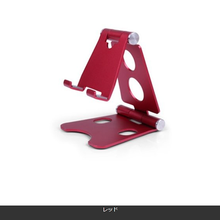 画像をギャラリービューアに読み込む, スマホスタンド 卓上 　折りたたみ　充電　おしゃれ　アルミ　撮影　スマホ タブレット 　スマホホルダー 　角度調整　 滑り止めシリコン付き
