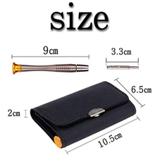 画像をギャラリービューアに読み込む, ドライバーセット 工具　25点 ドライバーキット　スクリュードライバー　精密 DIY スマホ 機能ツールキット 腕時計 カメラ パソコン修理 プロ用 キーケース型
