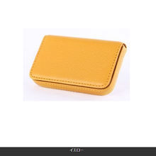 画像をギャラリービューアに読み込む, 名刺入れ メンズ レディース　大容量　薄型　カードケース 　カード入れ　おしゃれ　 人気 40枚収納可能 合皮レザー 無地 マグネット内蔵
