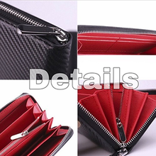 画像をギャラリービューアに読み込む, 財布/メンズ/長財布/薄い/ラウンドファスナー/牛皮/レザー/薄型/カード入れ/青/黒/カード大容量/新品/大容量/カーボン/メンズ財布ブランド/格付け/30代/ランキング/20代/二つ折り/高校生/50代/安い
