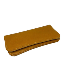 画像をギャラリービューアに読み込む, 財布　長財布　メンズ　牛革　栃木レザー　二つ折り　薄い　ヌメ革　薄型　青　黒　 新品 レザー 大容量　カード入れ　ＹＫＫファスナー
