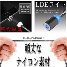 画像をギャラリービューアに読み込む, マグネット式ケーブル充電 素材 機能
