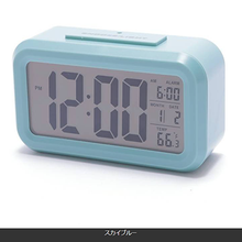 画像をギャラリービューアに読み込む, 目覚まし時計 こども　子供　光　おしゃれ　デジタル　起きれる　北欧　めざまし時計 　置き時計　シンプル 　アラーム 　スヌーズ 温度計 自動点灯
