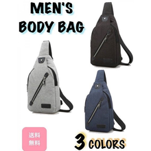 画像をギャラリービューアに読み込む, ボディバッグ キッズ　女子 斜めがけ ショルダー おしゃれ 　仕事　小さめ　普段使い 軽量　ポーチ　レディース メンズ　ブラック ネイビー
