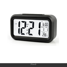画像をギャラリービューアに読み込む, 目覚まし時計 こども　子供　光　おしゃれ　デジタル　起きれる　北欧　めざまし時計 　置き時計　シンプル 　アラーム 　スヌーズ 温度計 自動点灯
