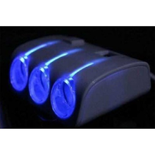 画像をギャラリービューアに読み込む, シガーソケット 　USB　３連 　 変換　充電　変換　急速　３ポート　アクセサリー　音楽　充電器 iPhone 携帯 車載　新品　送料無料
